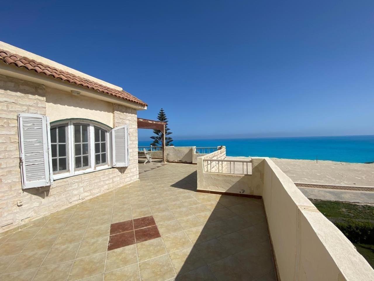 Beachfront Chalet In Green Beach, North Coast Villa El Alamein Exterior photo